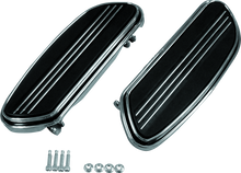 Bikers Choice 86-20 Touring 86-17 FLST 12-16 FLD Chrome Floorboard Kit Replaces H-D 50631-04 Pr - 482537