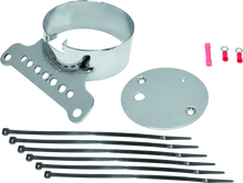 Bikers Choice 95-05 XL FXR Chrome Single Gauge Mount Replaces H-D 67053-95 - 482823