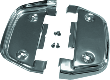Bikers Choice 87-Up Touring Chrome Passanger Floorboard Undercover Kit - 490638