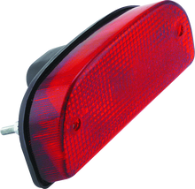 Bikers Choice Replacement Custom Fatbob Rear Taillight W/Red Lens - 491307