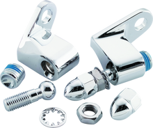 Bikers Choice Chrome Front Turn Signal Mounting Kit Universal Custom - 493217