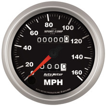 Autometer Sport-Comp II 3-3/8in 160MPH Mechanical Speedometer - 3693