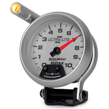Autometer Ultra-Lite II 3-3/4in 10000 RPM Pedestal Mount Mini-Monster Tachometer - 4990