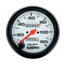 Autometer Phantom 3-3/8in 120MPH Speedometer Gauge - Mechanical Full Sweep - 5892