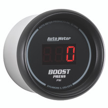 Autometer SportComp 52mm Digital 0-60 PSI Boost Gauge - 6370