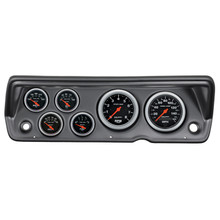 Autometer Sport-Comp 70-76 Duster/ Demon/ Dart Dash Kit 6pc Tach / MPH / Fuel / Oil / WTMP / Volt - 7031-SC