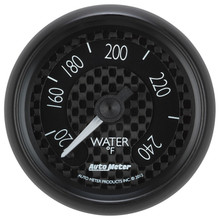 Autometer GT Series 52mm Mechanical 120-240 Deg F Water Temperature Gauge - 8032