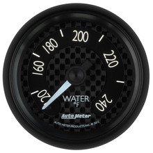 Autometer GT Series 52mm Mechanical 120-240 Deg F Water Temperature Gauge - 8032