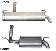 Banks Power 18-23 Jeep Wrangler 3.6L Monster Exhaust System - SS Single Exhaust - 51367