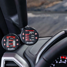 Banks Power 15-20 Ford F150 - iDash Stealth Dual Gauge Pod Kit - 63368
