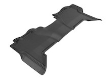 3D MAXpider 2005-2012 Nissan Pathfinder/Xterra Kagu 2nd Row Floormats - Black - L1NS06521509