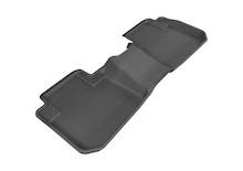 3D MAXpider 2014-2018 Subaru Forester Kagu 2nd Row Floormats - Black - L1SB00921509