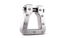Body Armor 4x4 Mega D-Ring Machined Silver Single - 5141-M