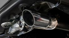 Borla 21-23 Ford Raptor 3in Tail Pipe Kit 4.5in Tip - Black Chrome - 60727BC