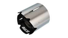 Borla 17-23 Can-Am Maverick X3 900cc 3cyl Turbo Brushed Stainless Exhaust Tip - 60733SB