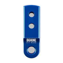 Borne Off-Road CNC Hitch Receiver Shackle 2in Blue - BNHR-2-BL