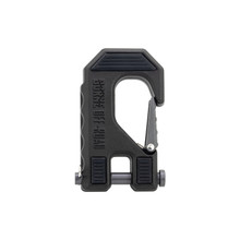 Borne Off-Road Winch Hook - 3/8in Rope - Hand Strap - Black - BNWN-SR-38-85KBK