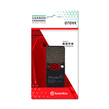 Brembo OE Suzuki A/Suzuki Ay/Suzuki Ux/Yamaha Dt/Yamaha Tzr Carbon Ceramic Brake Pad - Rear - 07044