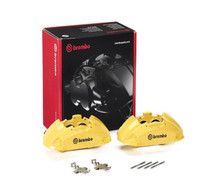 Brembo OE 2020 Mercedes-Benz E53 AMG/E63 AMG S Hydraulic Front X-Style Brake Calipers - Yellow - FALH22