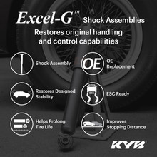 KYB 13-19 Cadillac ATS (Exc. Elect. Susp.) Excel-G Shock Assembly - Rear Left - SA1019