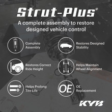 KYB 17-19 Honda CR-V / 20-22 Honda CR-V L4 1.5L 1497cc Strut-Plus Assembly - Front Right - SR4790
