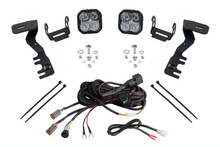 Diode Dynamics 2024+ Toyota Tacoma SS3 LED Ditch Light Kit- Sport White Combo - DD7938