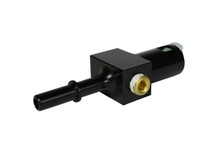 Aeromotive 5/16in Quick Connect with AN-06 port and 1/8in gauge port - 15120