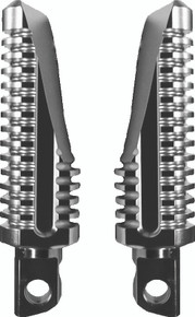 Burly Brand Havoc Pegs - Silver - B13-1003S
