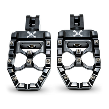 Burly Brand 18-24 M8 Softail MX-Evolution Passenger Pegs - Black - B13-1017B