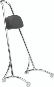 Burly Brand Tall Sissy Bar 20in - Chrome - B13-1501C