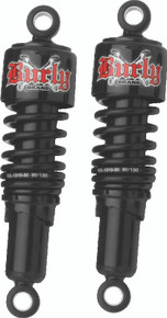 Burly Brand FLH Shocks - Black - B28-1203B