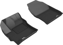 3D MAXpider 2019-2020 Toyota Corolla Hatchback Kagu 1st Row Floormats - Black - L1TY24611509