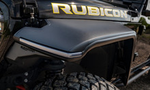 Bushwacker 18-21 Jeep Wrangler JL (2-Door & 4-Door) Flat Style Flares 4pc - Black - 11950-07