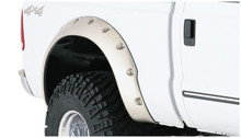 Bushwacker 99-10 Ford F-250 Super Duty Styleside Cutout Style Flares 2pc 98.0/98.6in Bed - Black - 20046-02