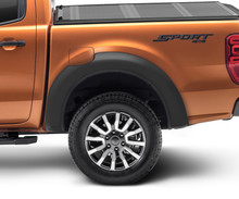 Bushwacker 19-23 Ford Ranger 5ft. Bed Extend-A-Fender Style Flares 2pc - Black - 20114-02
