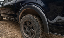 Bushwacker 2019 Ford Ranger OE Style Fender Flares 2pc Rear Crew Cab / Extended Cab Pickup - Blk - 20130-02