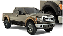 Bushwacker 09-14 Ford F-150 Styleside Max Pocket Style Flares 4pc 67.0/78.8/97.4in Bed - Black - 20927-02