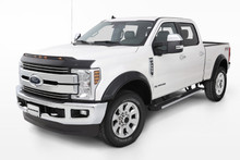 Bushwacker 17-19 Ford F-250 Super Duty w/ 81.8in Bed DRT Style Flares 4pc - Black - 20951-02