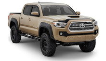 Bushwacker 16-18 Toyota Tacoma Pocket Style Flares 4pc 60.5/73.7in Bed - Black - 30922-02