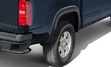 Bushwacker 15-19 Chevy Colorado (Excl. ZR2) OE Style Fender Flares 2pc Rear - Black - 40134-02