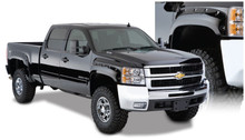 Bushwacker 07-13 Chevy Silverado 1500 Fleetside Pocket Style Flares 4pc 78.7/97.6in Bed - Black - 40924-02