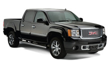 Bushwacker 07-14 GMC Sierra 2500 HD Fleetside OE Style Flares 4pc 78.0/78.7/97.6in Bed - Black - 40926-02