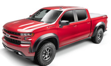 Bushwacker 19-21 Chevrolet Silverado 15 Extend-A-Fender Style Flares 4pc 78.8 Bed  - Black - 40929-02