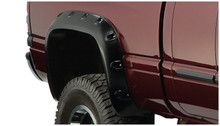 Bushwacker 02-08 Dodge Ram 1500 Fleetside Pocket Style Flares 2pc 75.9/76.3/97.9in Bed - Black - 50018-02