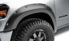 Bushwacker 19-22 Ram 1500 (Excl. Rebel/TRX) 76.3 & 67.4in Bed Pocket Style Flares 4pc Set - Black - 50924-02