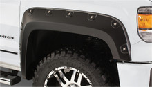Bushwacker 06-14 Nissan Frontier Styleside Boss Pocket Style Flares 4pc 73.3in Bed - Black - 71907-02