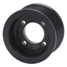 Edelbrock Pulley Supercharger Enforcer 10 Rib 3In Black - 15852