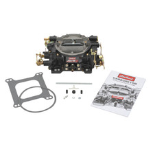 Edelbrock Carburetor AVS2 Series 650 CFM Manual Choke Black Powder Coated (Non-EGR) - 19053
