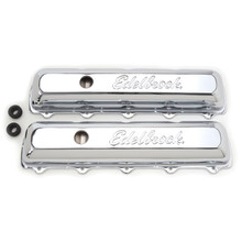 Edelbrock Valve Cover Signature Series Oldsmobile 350-455 CI V8 Chrome - 4485