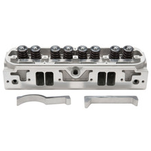 Edelbrock Cylinder Head SB Chrysler Victor In-Line 16 Complete w/ Solid Roller Springs - 61729
